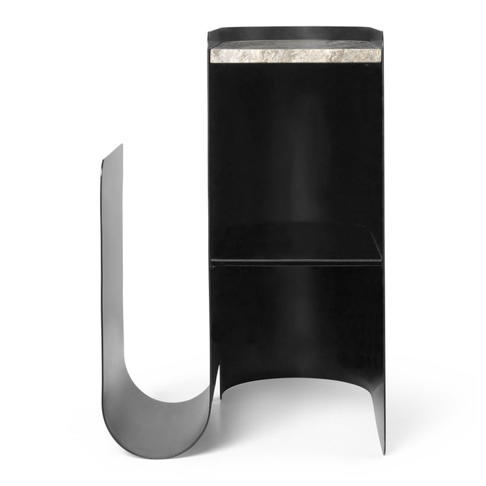 Ferm Living Vault Side Bijzettafel - Black