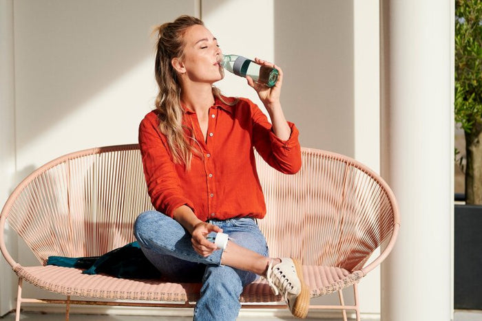 Waterfles Ellipse 700 ml - Nordic pink