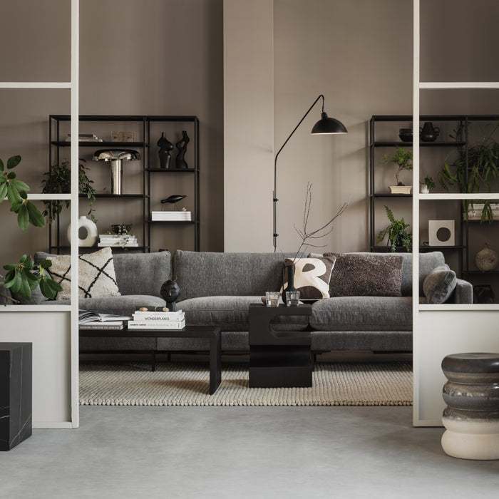 Zuiver Summer 4,5-zitsbank - Antraciet