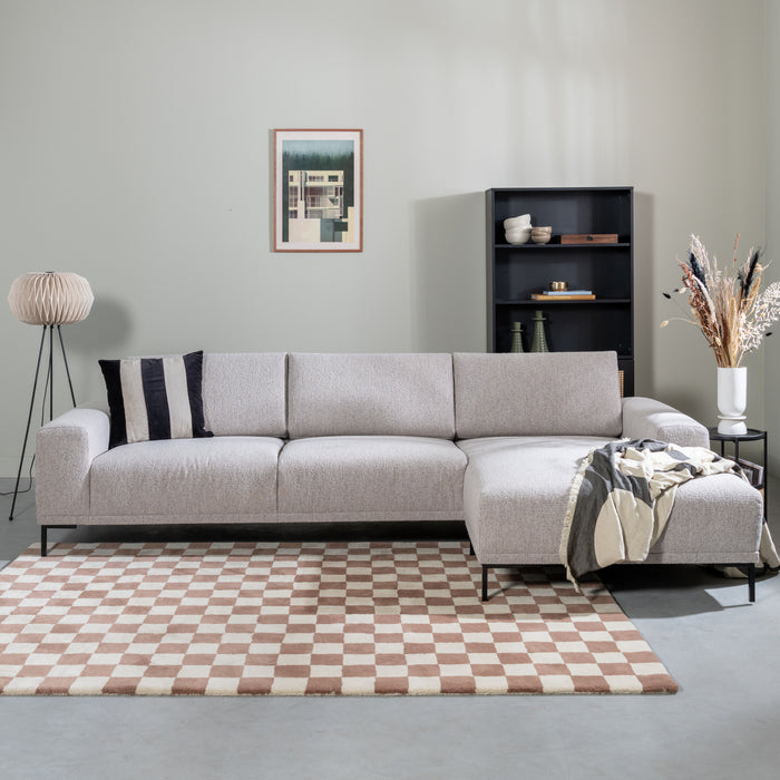 by fonQ Flora Plaid 130 x 200 cm - Zwart