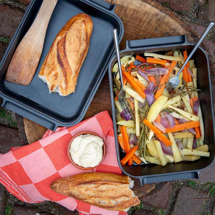 Weltevree | Oven Dish Gietijzer | Ovenschaal 3-in-1