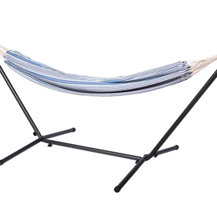 123Hammock Hangmat Eénpersoons Rustic Single Blauw