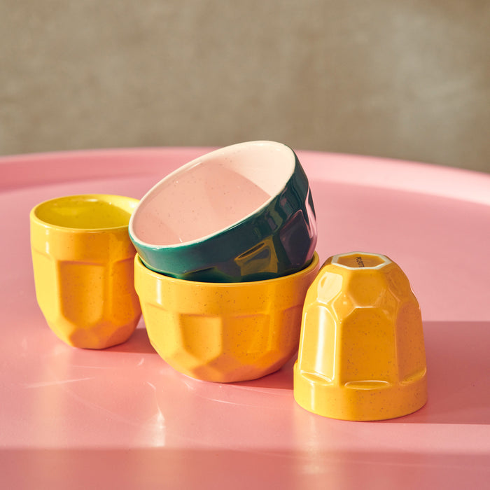 POLSPOTTEN Cappuccinokopjes - Set van 4