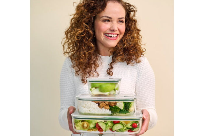 Glas vershouddoos EasyClip 700 ml - Nordic sage