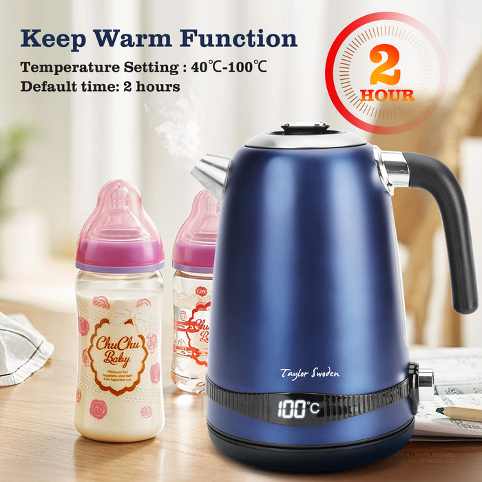 Taylor Swoden Sinbad 30UGY-Waterkoker-Instelbare Temperatuur1.7L-Blauw