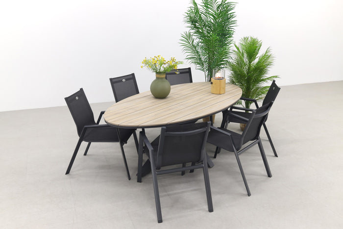 Taste Belmond | GI Edison 220x115 cm. - ovale tuinset