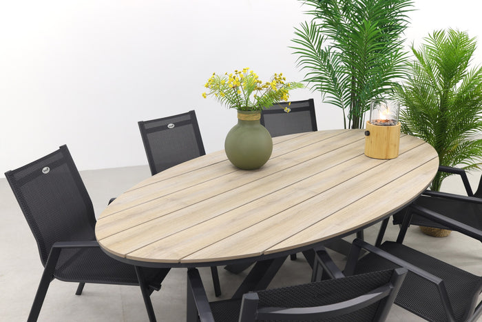 Taste Belmond | GI Edison 220x115 cm. - ovale tuinset