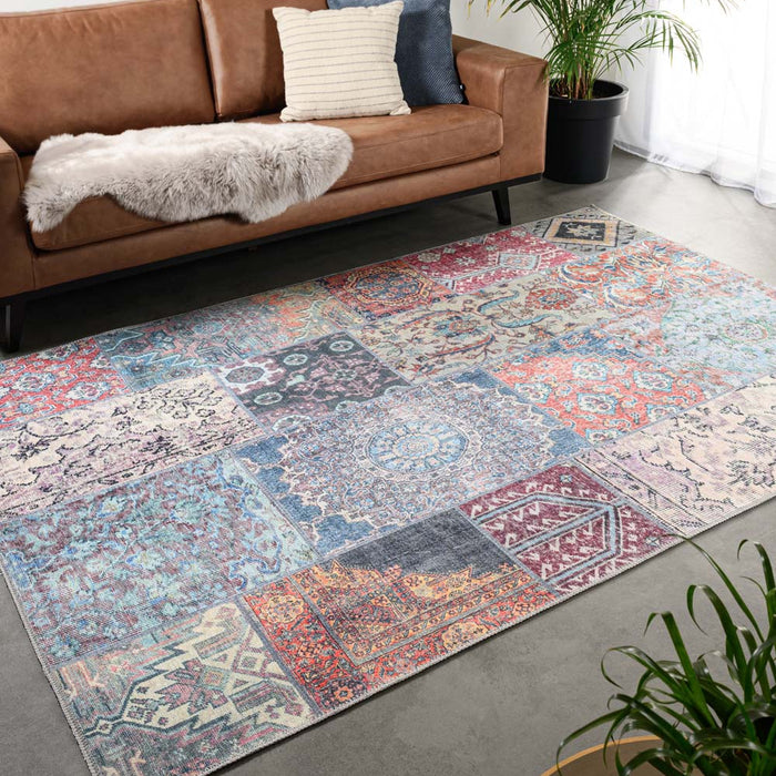 Heritaged Patchwork vloerkleed - Fade Dreamer multi - 230x330 cm