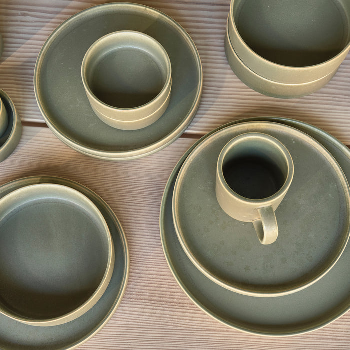 Villa Collection Fjord Ontbijtbord Ø 20,5 cm - 2st. - Groen