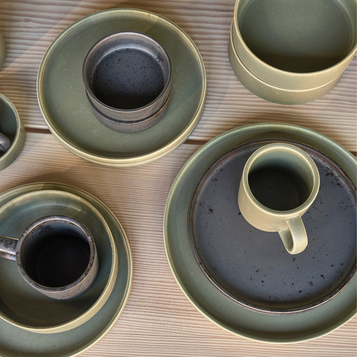 Villa Collection Fjord Ontbijtbord Ø 20,5 cm - 2st. - Zwart