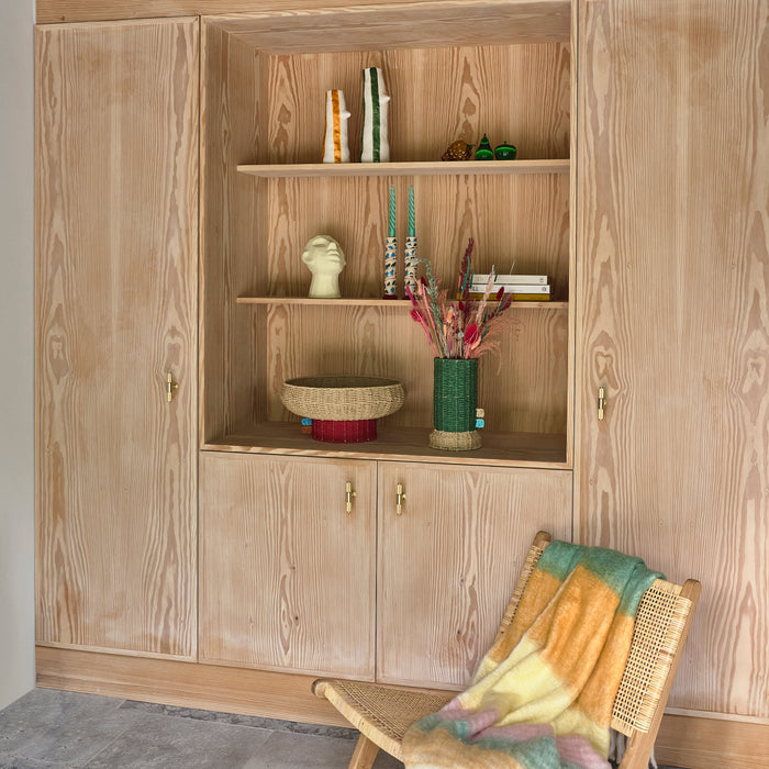 Villa Collection Styles Kandelaar H 21 cm - Oranje