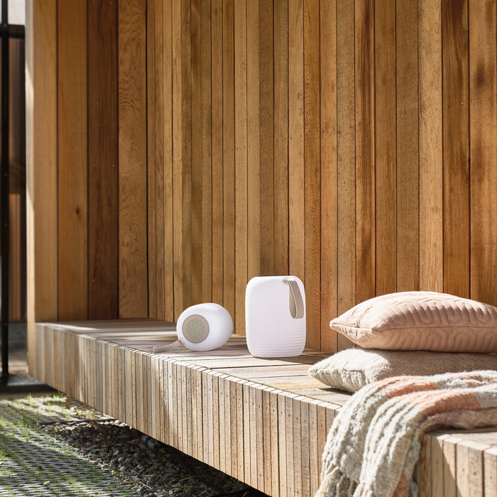 Villa Collection Hav LED Lamp met Speaker - Wit