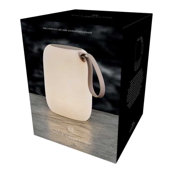 Villa Collection Hav LED Lamp met Speaker - Wit