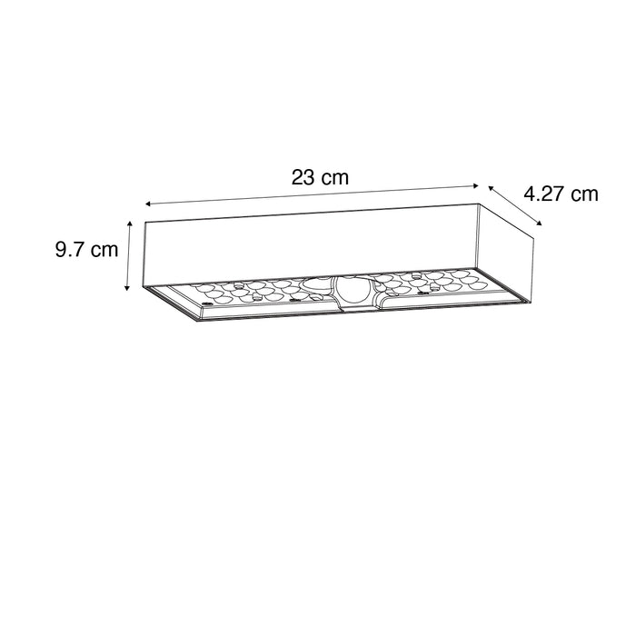 QAZQA Buiten wandlamp wit met dimlicht en sensor op solar - Kayo