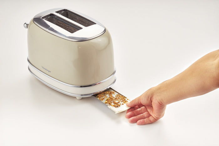 Ariete Broodrooster Vintage 2 sneden \ Beige