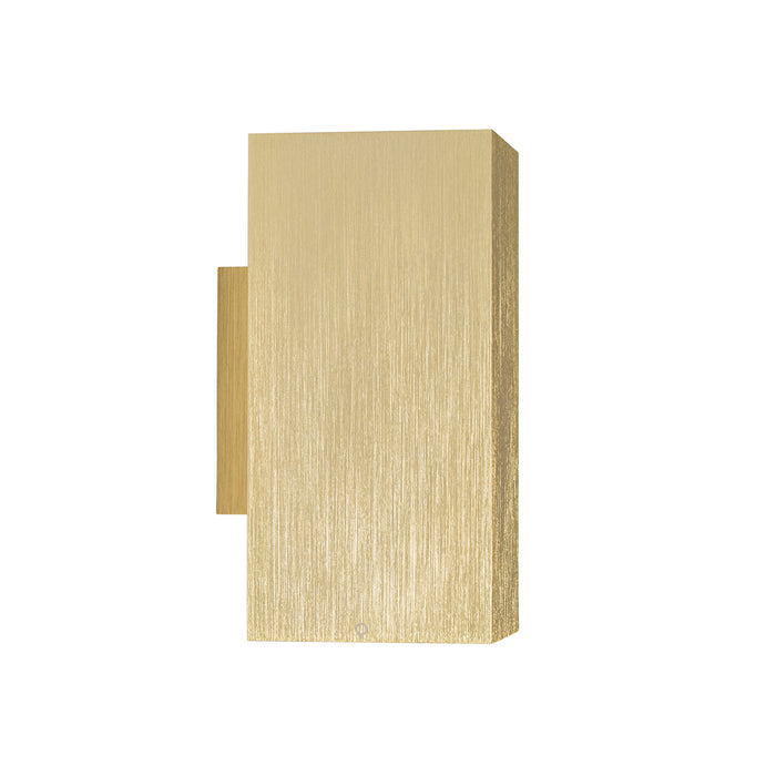 QAZQA Design wandlamp goud vierkant 2-lichts - Sab Honey