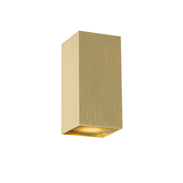 QAZQA Design wandlamp goud vierkant 2-lichts - Sab Honey
