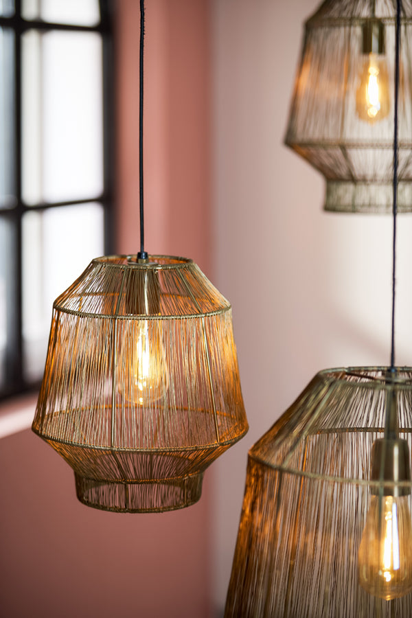 Light & Living Hanglamp Vitora - Antiek Brons - Ø37cm