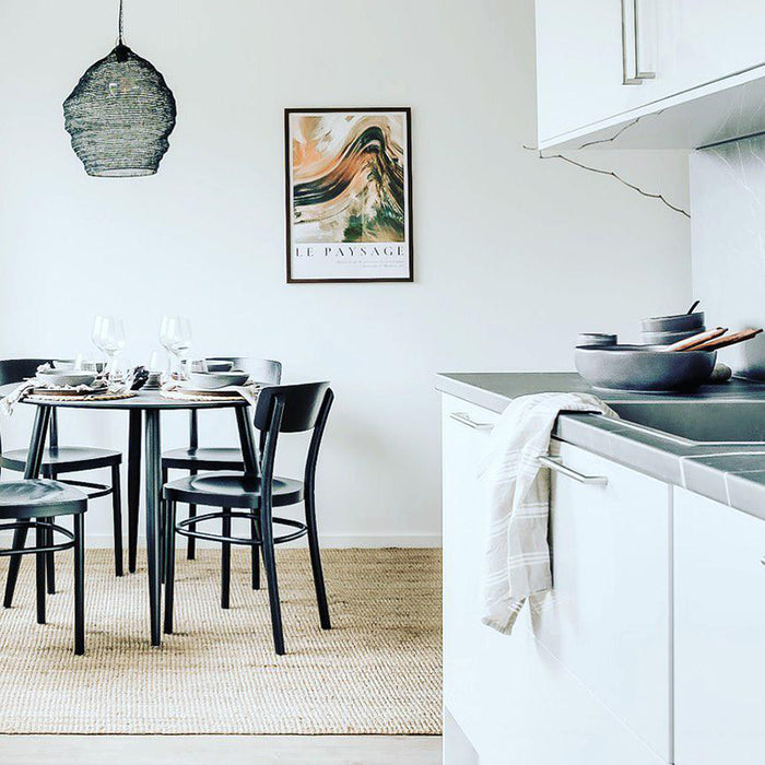 QAZQA Oosterse hanglamp zwart 45 cm x 40 cm - Vadi