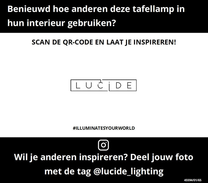 Lucide JOANET Tafellamp