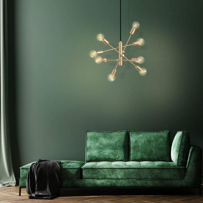 EGLO Gradoli 1 Hanglamp - E27 - Ø 71 cm - Goud