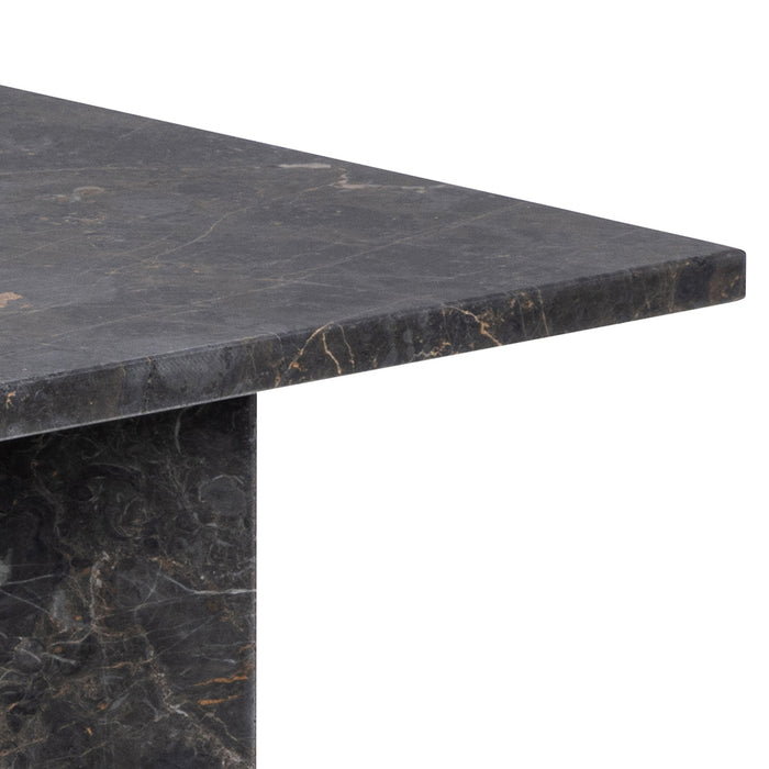 by fonQ Stone Salontafel - Rechthoekig - Zwart