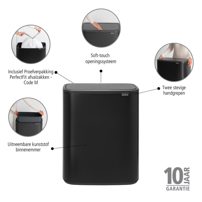Brabantia Bo Touch Bin 60 Liter