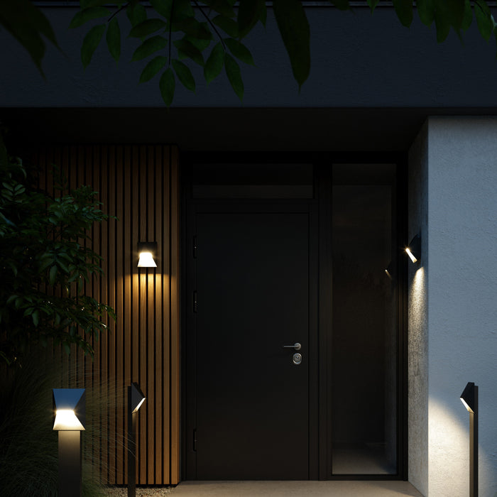 Nordlux Pontio Wandlamp B 15 - Zwart