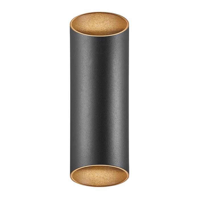 Nordlux Nico Wandlamp - Rond H 23,5 cm - Zwart