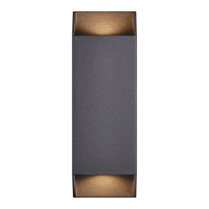 Nordlux Nico Wandlamp - Square H 23,5 cm - Zwart