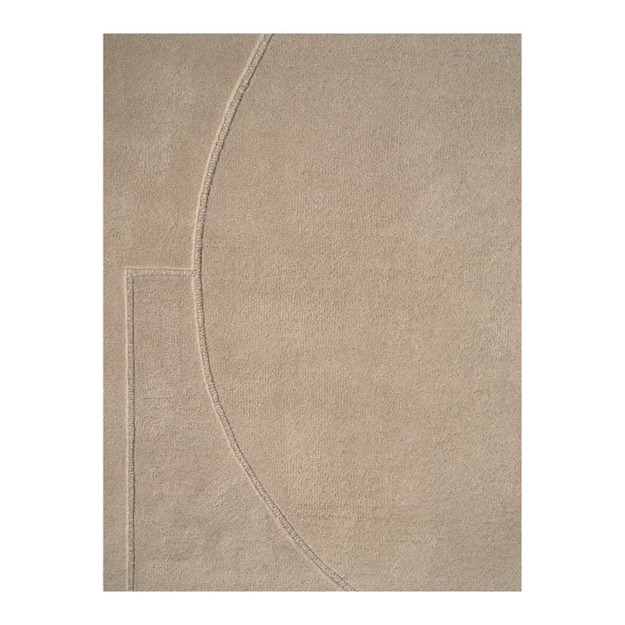 Linie Design Lineal Poem Vloerkleed 170 x 240 cm - Beige