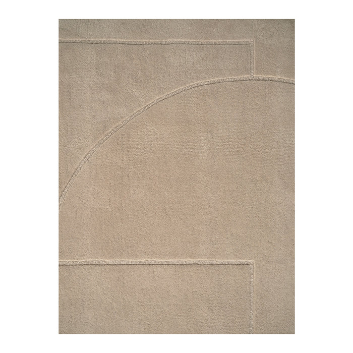 Linie Design Lineal Poem Vloerkleed 170 x 240 cm - Beige