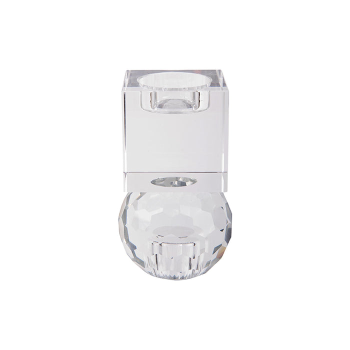 Present Time Kandelaar Crystal Art vierkant