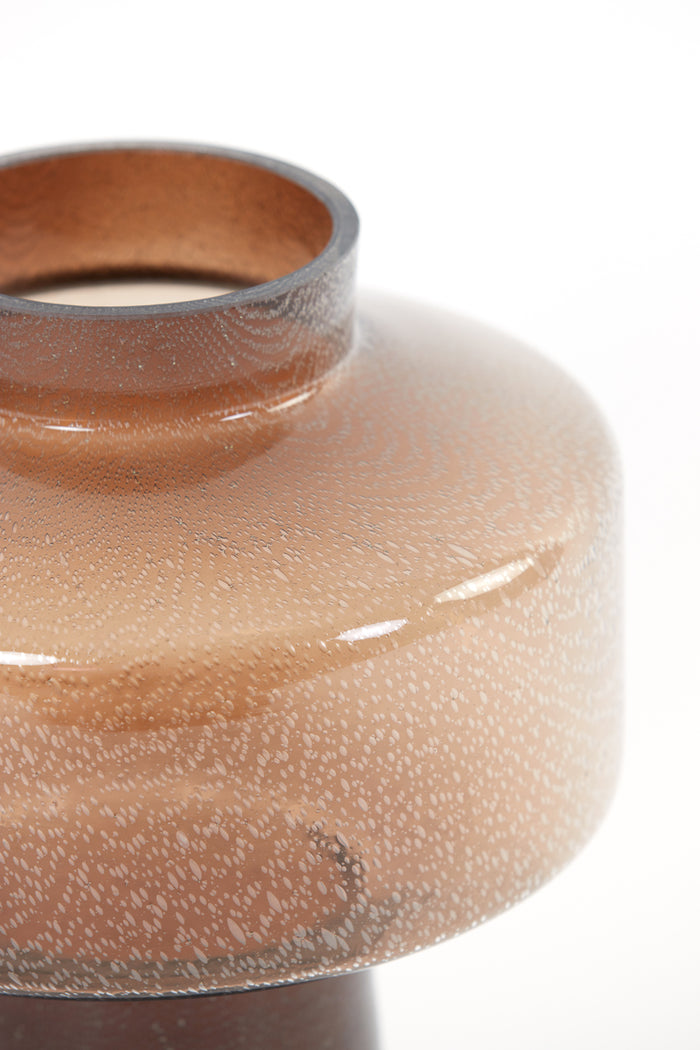 Light & Living - Vaas TRASMON - Ø23.5x29.5cm - Bruin