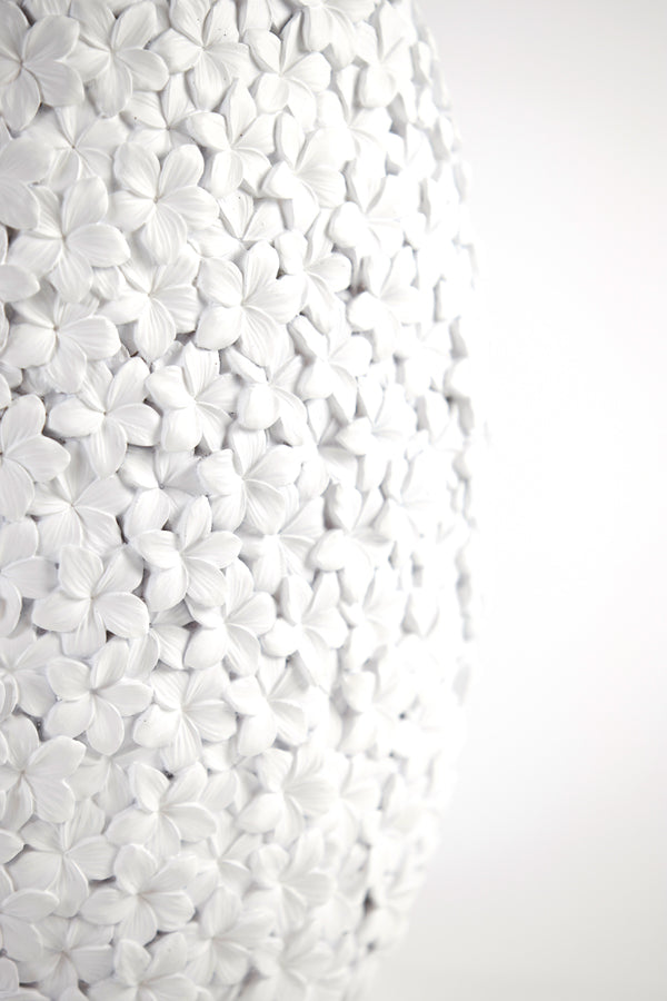 Light & Living Light&living Vaas deco 29,5x18,5x40 cm ALOHA wit