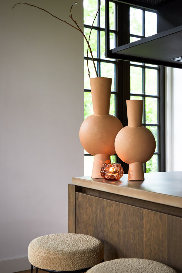 Light & Living - Vaas KAVANDU - 15x12.5x53 - Oranje