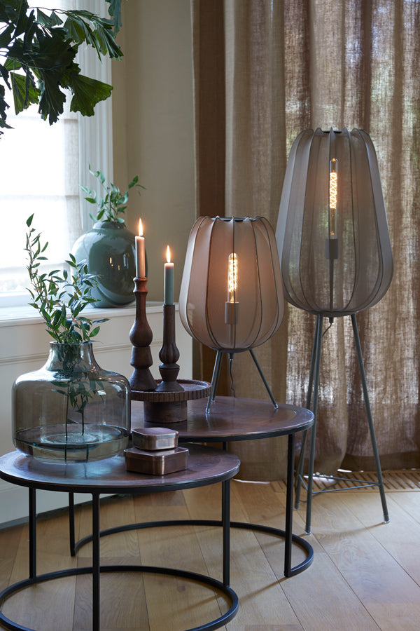 Light & Living Light&living Vaas Ø31,5x30 cm PHIENE glas donker groen