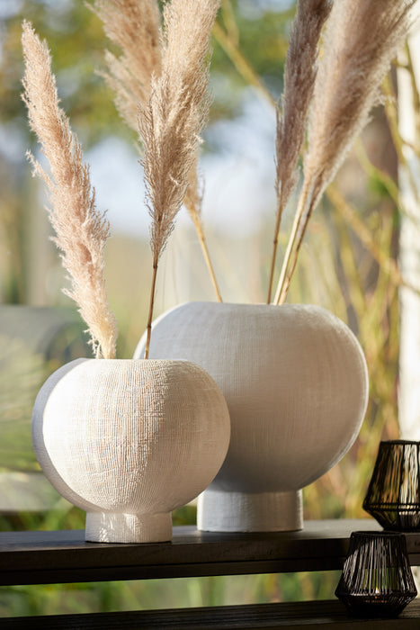 Light & Living Light&living Vaas Ø37x35 cm MAGULI keramiek mat wit