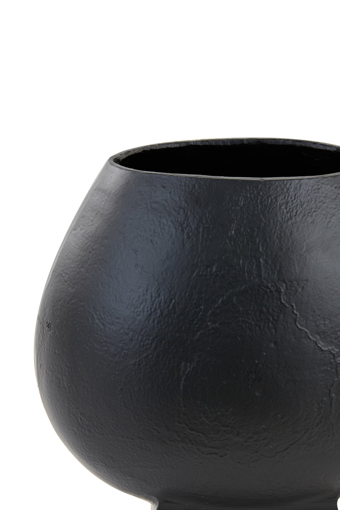 D - Light & Living - Vaas PARTIDA - 24x15x29 - Zwart