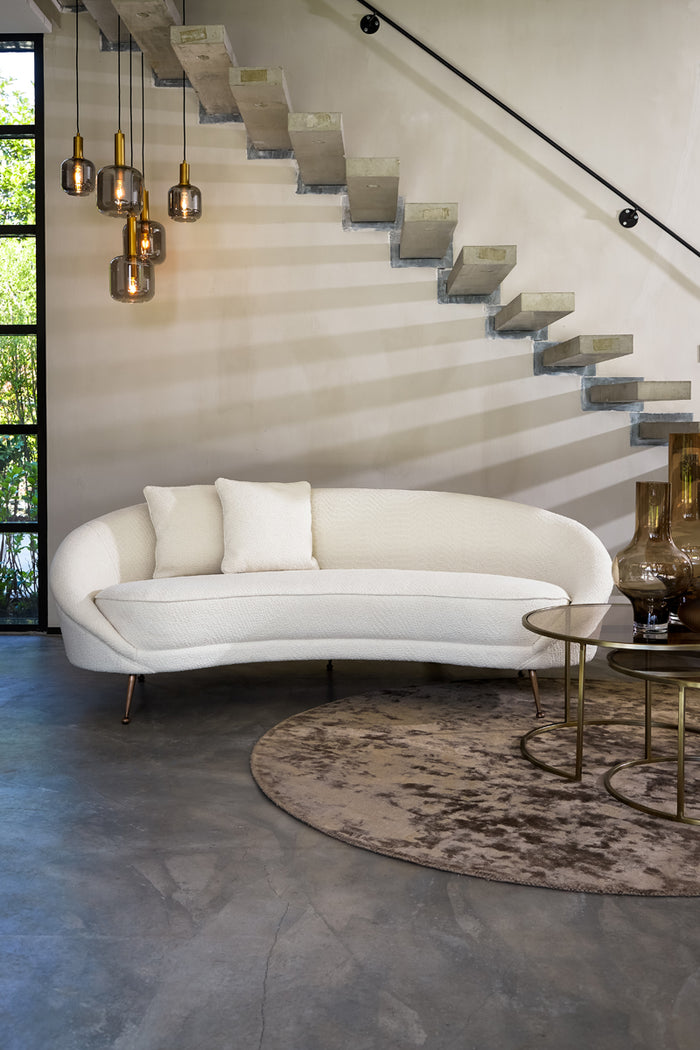 Light & Living Light&living Vaas Ø28x62,5 cm KAELA glas bruin