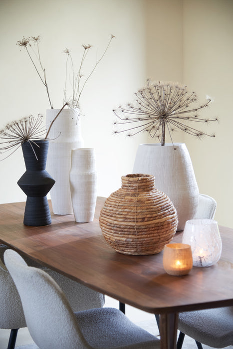 Light & Living - Vaas GIORGIA - Ø26x31.5cm - Wit