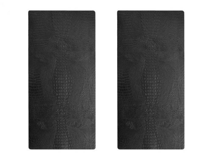 NOOBLU Tafelloper DUBL - Croco black - 85 cm, 1 tafelloper