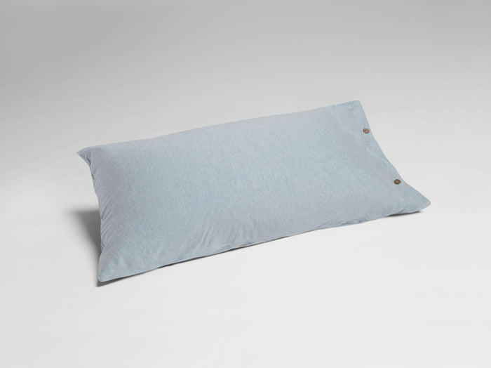 Yumeko kussensloop jersey soft blue 60x70