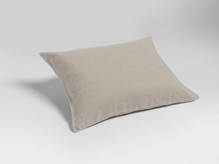 Yumeko kussensloop gewassen linnen natural 60x70