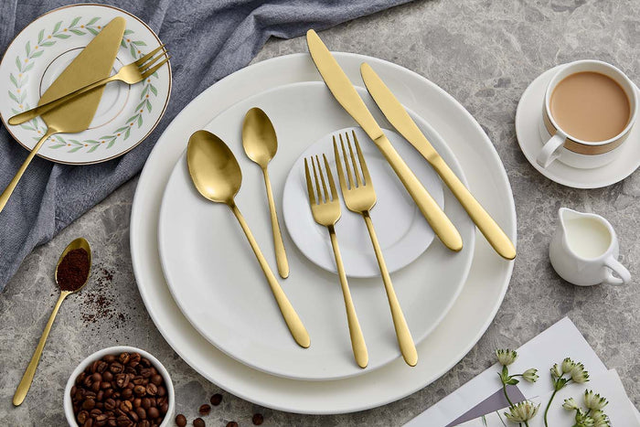 Buccan - Bestekset - London - 50 delig - Goud