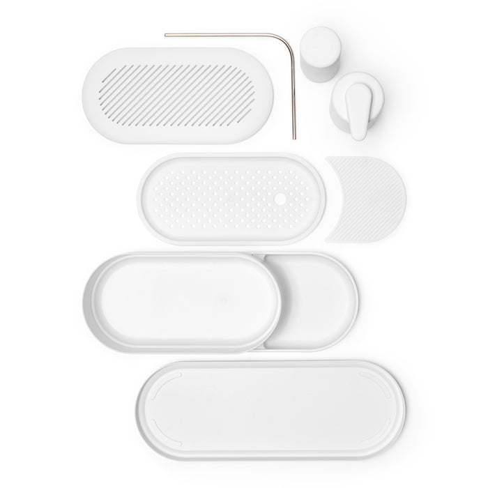 Brabantia SinkStyle Organiser 3-delig - Fresh White