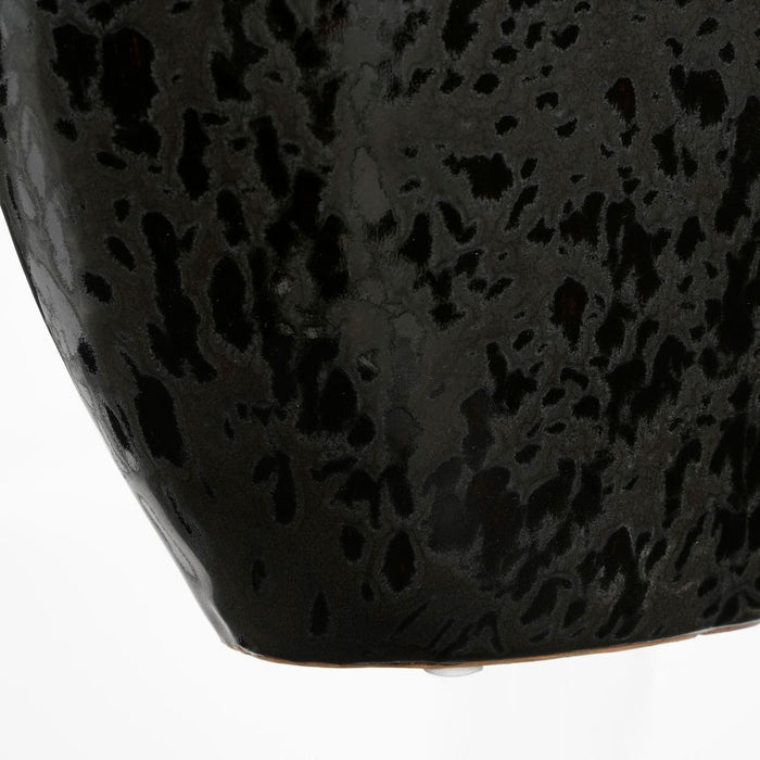 Mica Decorations Saul Tulpenvaas - L26 x B14 x H30,5 cm - Zwart