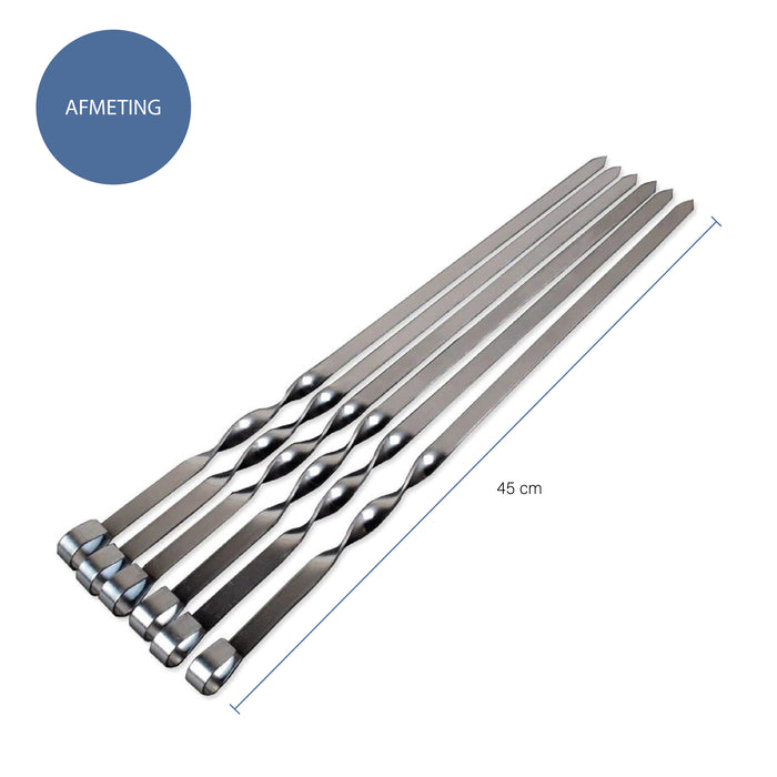 Krumble Barbecue spiezen set van 12