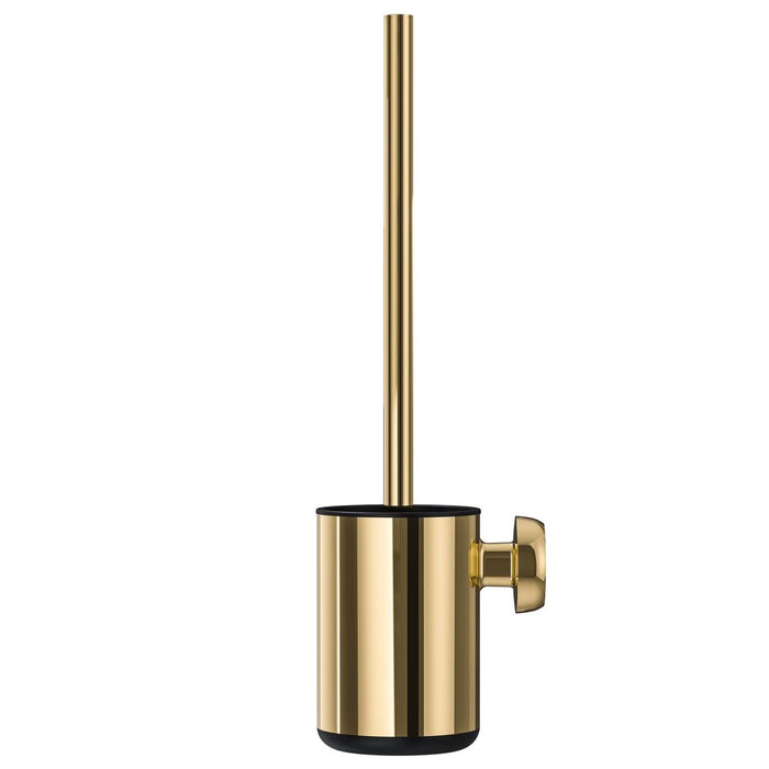 Tiger Cooper Toiletborstel met Muurhouder - Zwart/Goud