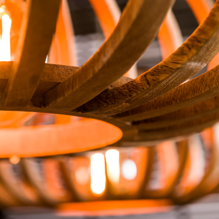 by fonQ Oscar Hanglamp 2-lichts - Mango Naturel